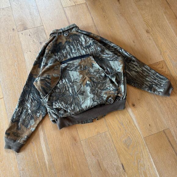 Vintage Gander Mountain Made in USA Camo Hunting Cargo Jacket Large - Picture 2 of 7